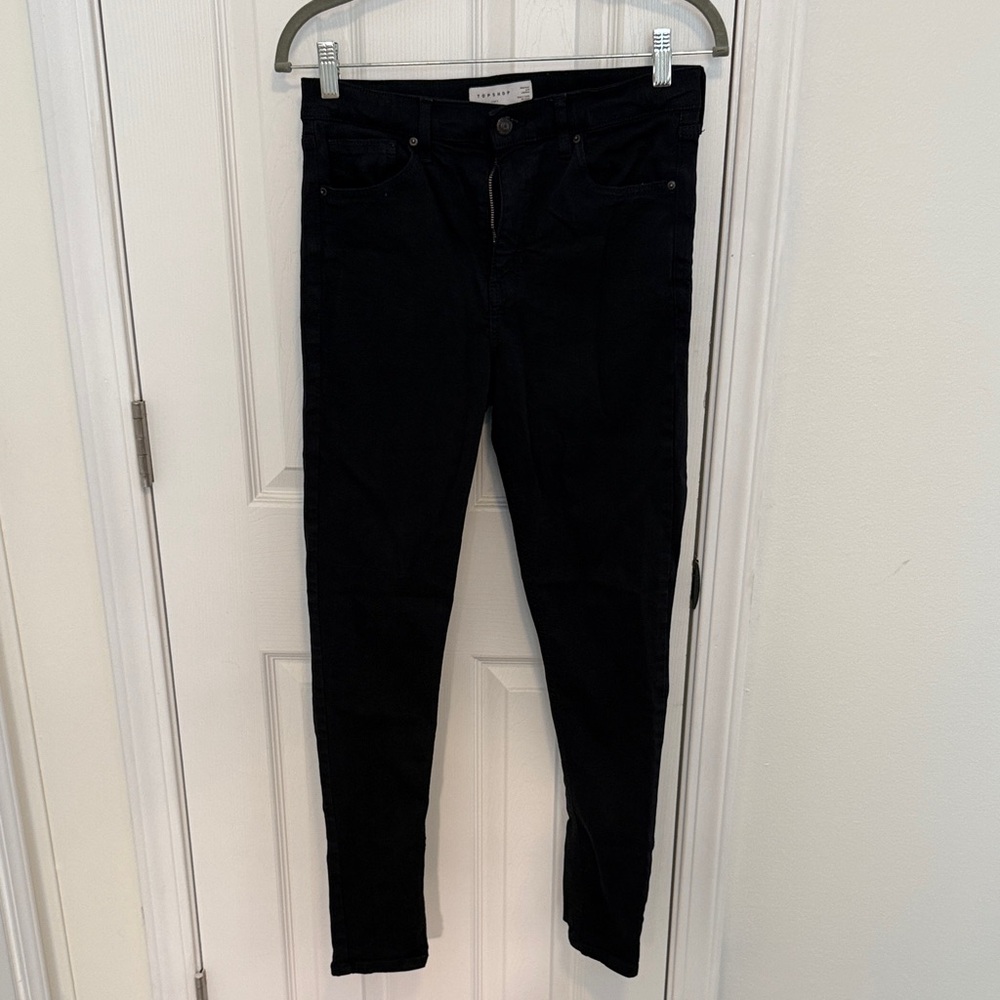 Topshop Women's Black Skinny Jeans
